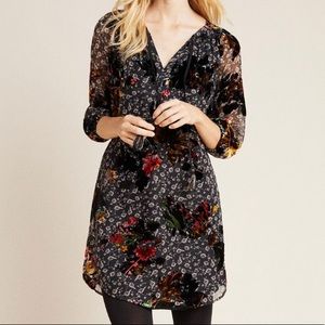 Dora Velvet Burnout Tunic